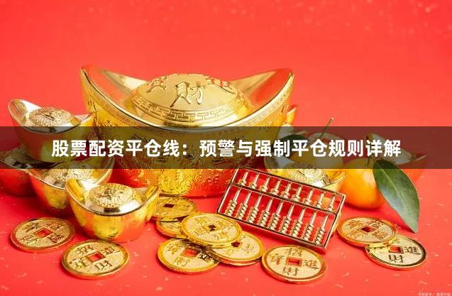 股票配资平仓线：预警与强制平仓规则详解